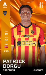 Patrick Dorgu - limited
