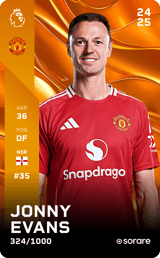 Jonny Evans  - limited