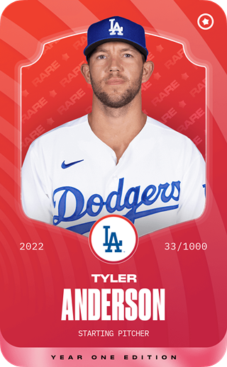 Tyler Anderson - rare