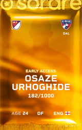 Osaze Urhoghide - limited