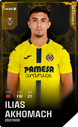 Ilias Akhomach - limited