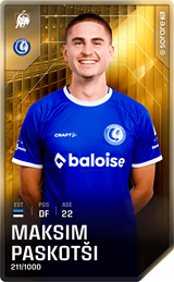 Maksim Paskotši - limited