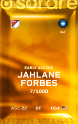 Jahlane Forbes - limited