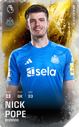 Nick Pope - limited