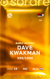 Dave Kwakman - limited