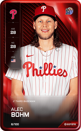 Alec Bohm - rare
