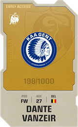 Dante Vanzeir - limited