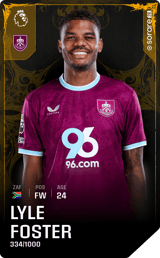 Lyle Foster - limited