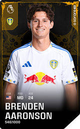 Brenden Aaronson - limited