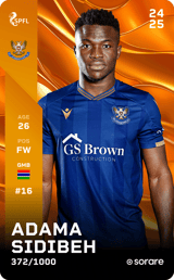 Adama Sidibeh - limited