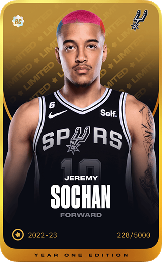 Jeremy Sochan - limited