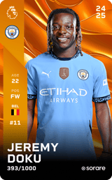 Jeremy Doku card