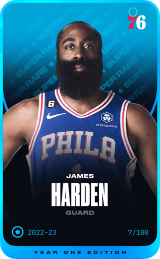 James Harden - super_rare