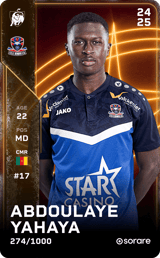 Abdoulaye Yahaya - limited