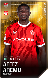 Afeez Aremu - limited