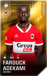 Farouck Adekami - limited