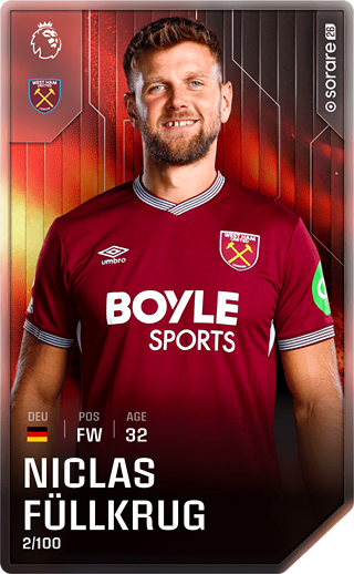 Niclas Füllkrug - rare
