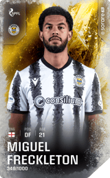 Miguel Freckleton - limited