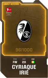 Cyriaque Irié - limited