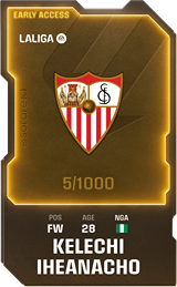 Kelechi Iheanacho - limited