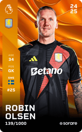 Robin Olsen - limited