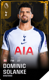 Dominic Solanke - limited