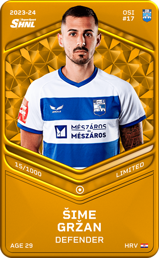 Šime Gržan - limited