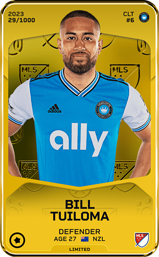 Bill Tuiloma - limited