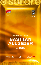 Bastian Allgeier - limited