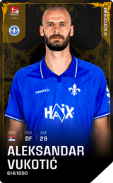 Aleksandar Vukotić - limited