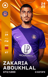 Zakaria Aboukhlal - limited