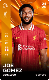 Joe Gomez - limited