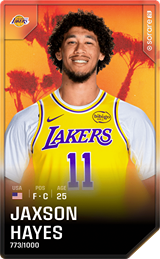 Jaxson Hayes - limited