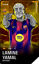 Lamine Yamal - limited