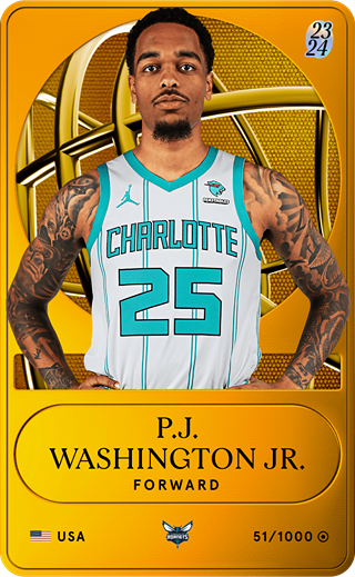 P.J. Washington - limited