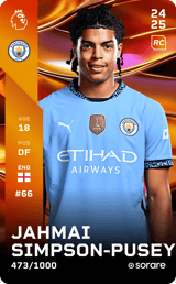 Jahmai Simpson-Pusey - limited