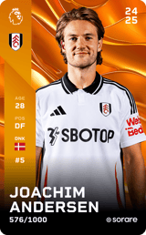 Joachim Andersen - limited