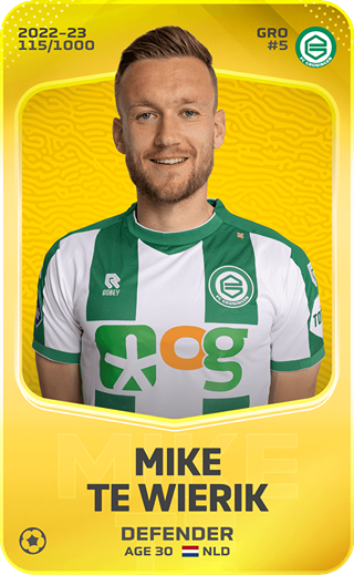 Mike te Wierik - limited