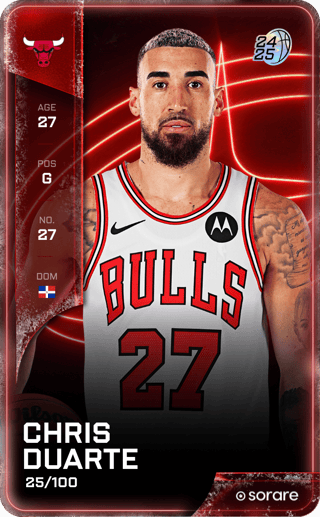 Chris Duarte - rare