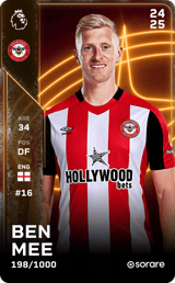 Ben Mee - limited