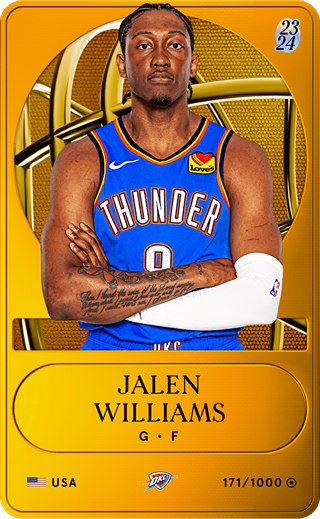 Jalen Williams - limited