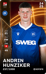 Andrin Hunziker - limited