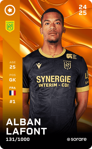 Alban Lafont - limited