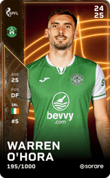 Warren O'Hora - limited