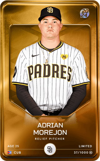 Adrian Morejon - limited