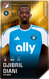 Djibril Diani - limited