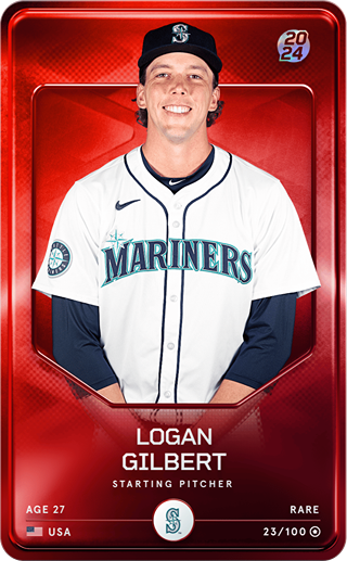 Logan Gilbert - rare