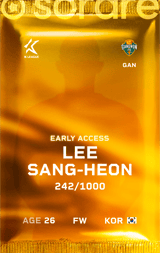 Lee Sang-Heon - limited
