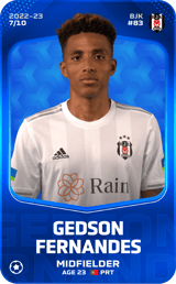 Gedson Fernandes - Market value over time