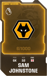 Sam Johnstone - limited